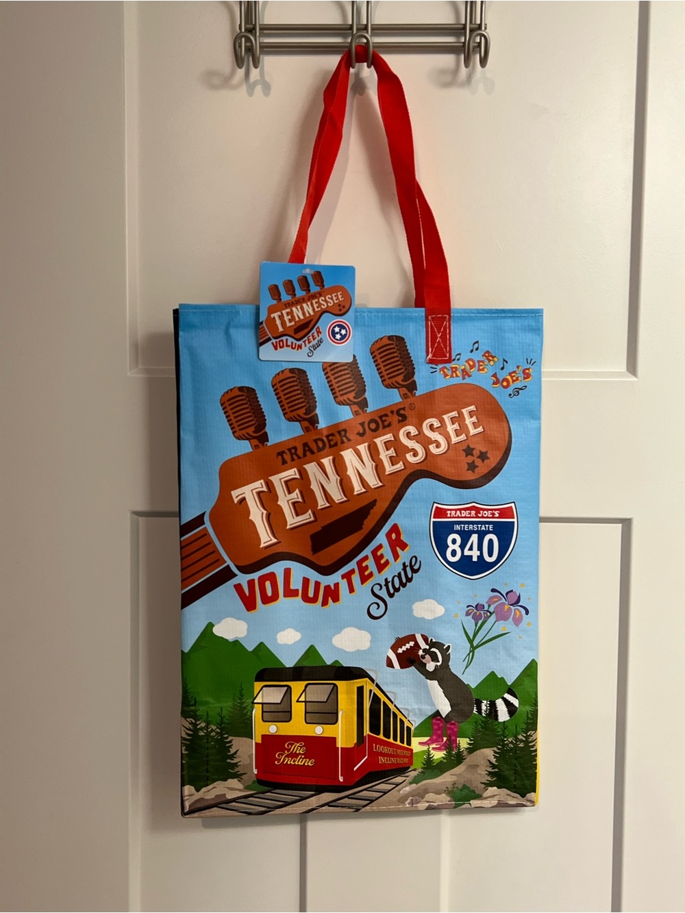 Trader Joe’s 2-sided TN Tennessee Volunteer State Reusable Tote